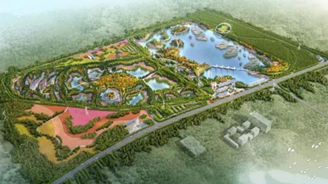 周口中心城區(qū)首個高標準濕地公園開建！這一組效果圖震撼你了嗎？